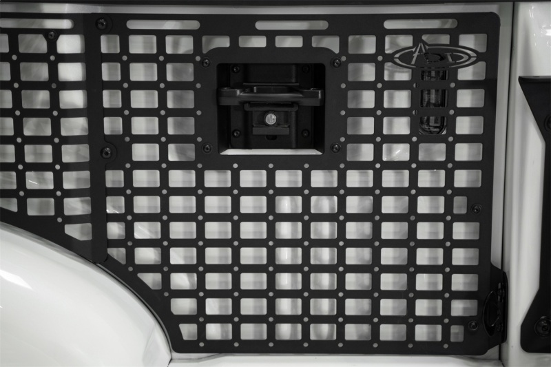 Ford F150 Bed Side Molle Panels - Passenger Side Full Set - Addictive Desert Designs - Hammer Black - `21-`27